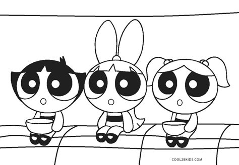 Free Printable Powerpuff Girls Coloring Pages