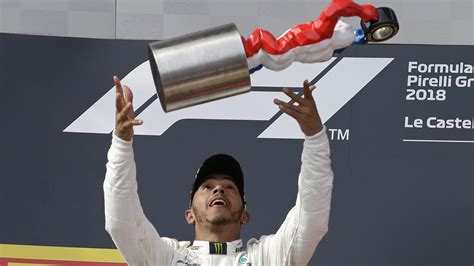 Hamilton wins French GP to retake lead in F1 title race