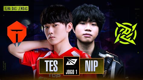 Tes X Nip Jogo Md Lpl Spring Dia Youtube