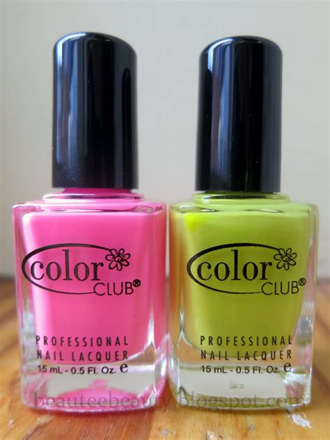 Beautee Beauty Malaysian Beauty Blog Review Color Club Fiesta Nail