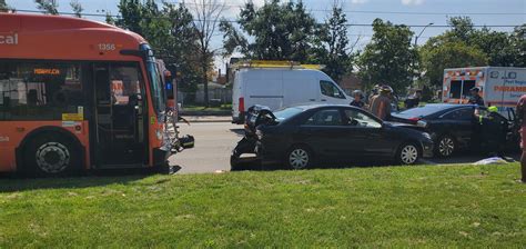 Miway Bus Driver Charged In Three Vehicle Crash That Sends Several To