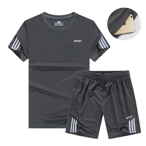 Conjunto De Ropa Deportiva Para Correr Para Hombre Deporte Fitness