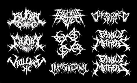 Create A Detailed Metal Band Logo By Mahiexpert73 Fiverr