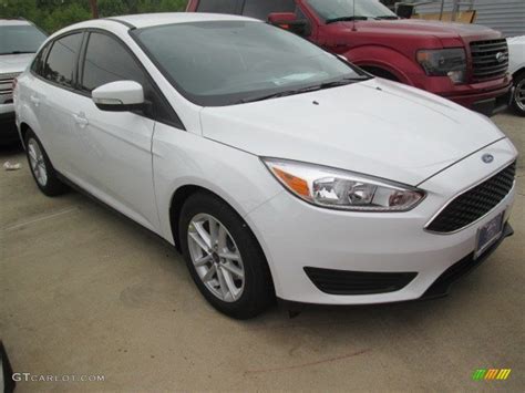 2015 Oxford White Ford Focus Se Sedan 103902743 Car