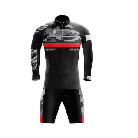 Conjunto GPX De Ciclismo Bermuda Camisa Manga Longa Beat Centauro