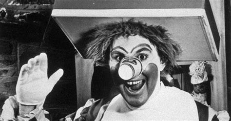 The First Ronald Clown For Mcdonalds 1963 Vintage Everyday