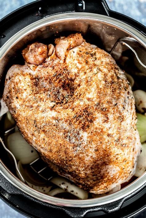 Instant Pot Turkey Breast With Gravy Chew Out Loud