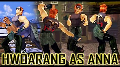 TAS Hwoarang With Anna S Moves Gameplay Tekken 3 Requested YouTube