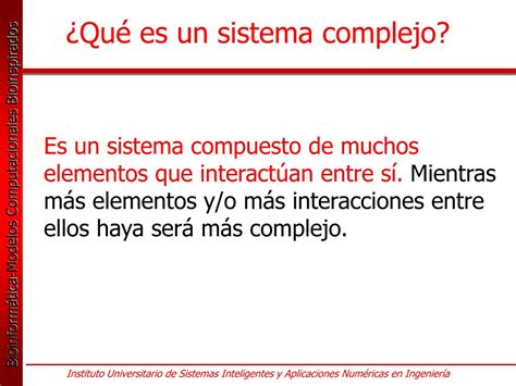 Ppt Ciencia De Los Sistemas Complejos Powerpoint Presentation Free Download Id884896