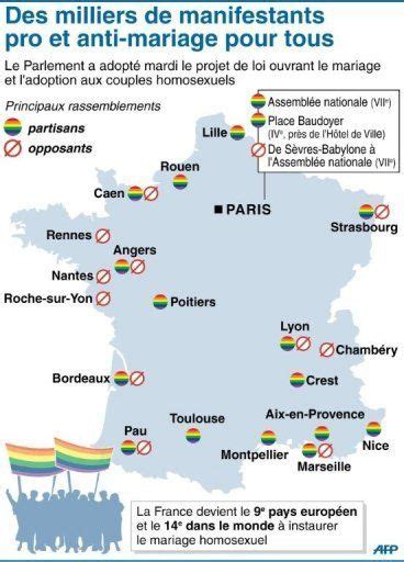 La France E Pays Dans Le Monde Adopter Le Mariage Gay Ladepeche Fr