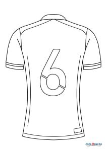 Free Printable Football Jersey Coloring Pages For Kids