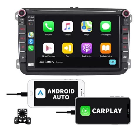 Estereo Android Gps Jetta Mk6 Bora Tiguan Golf Vw Carplay Envío gratis