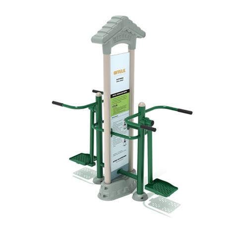 Royal Double Station Pendulum Swing Outdoor Fitness Equipment Park Tables