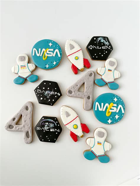 Boy’s Astronaut Outer Space Sugar Cookies – P. S. Sweets