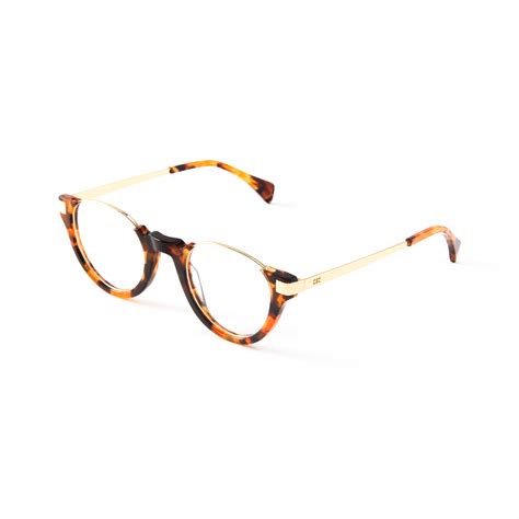 Charlie Tortoise And Gold Reading Glasses French Kiwis