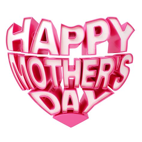 Mothers Day Creative Headlines Mother S Day Title Pink Png