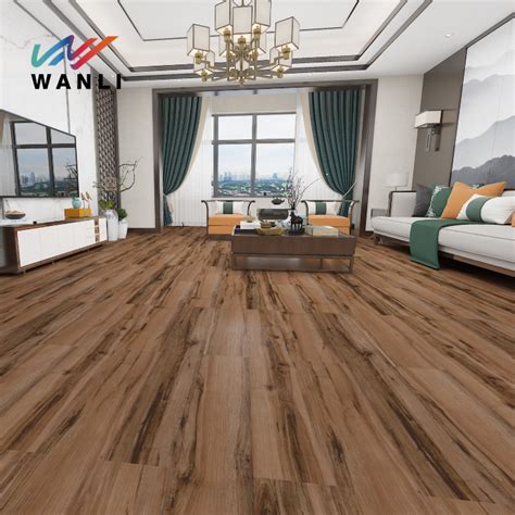 Commercial Pvc Vinyl Wood Grain Spc Flooring From China Manufacturer