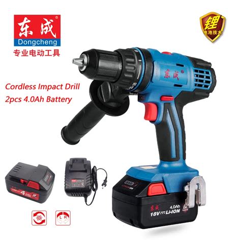 V Rechargeable Impact Drill Mm Cordless Impact Electric Drill Ah