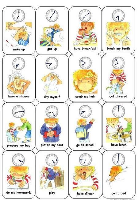 Daily Routines Simple Present Tense Esl Worksheet Artofit