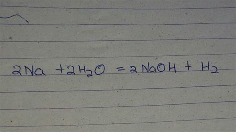 Embody scrap throw dust in eyes na h2o naoh h2 balance the equation ...