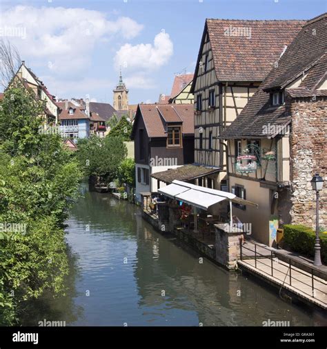 La Petite Venise Colmar Alsace France Europe Stock Photo Alamy