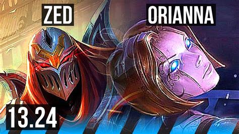 Zed Vs Ori Mid Winrate Legendary Kr Master