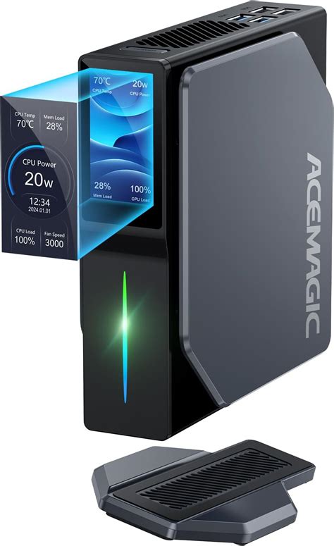 Acemagic S Lcd Mini Pc Ntel Alder Lake N Jusqu Ghz W Tdp