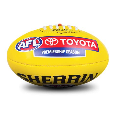 AFL Replica PVC Ball - Yellow