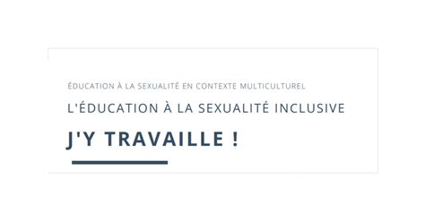 Guide Sur Léducation à La Sexualité En Contexte Multiculturel Léducation à La Sexualité