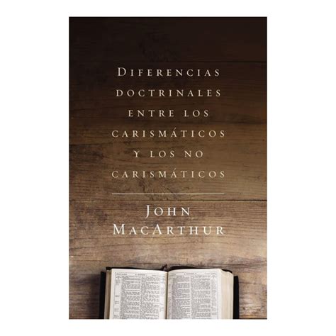 Diferencias Doctrinales Carismaticos Y Los No Libreria Vcc