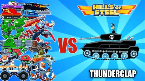 Hills Of Steel All Tanks Vs Boss Tank Thunderclap Walking Through