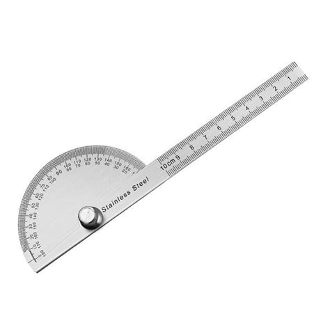 Jual Stainless Degree Protractor Busur Derajat Pengukur Sudut