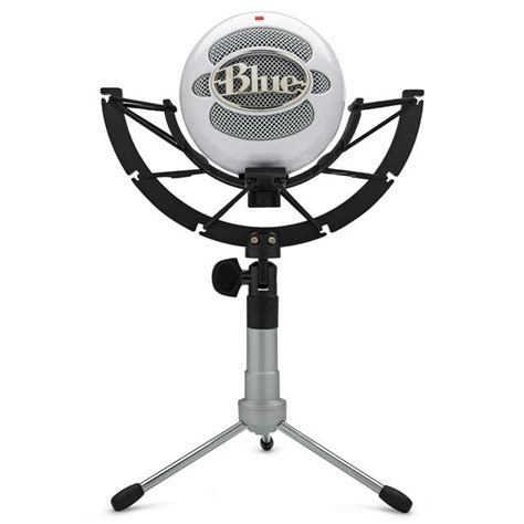 Blue Snowball iCE Mic (White) with Knox Gear Shock Mount - Walmart.com - Walmart.com