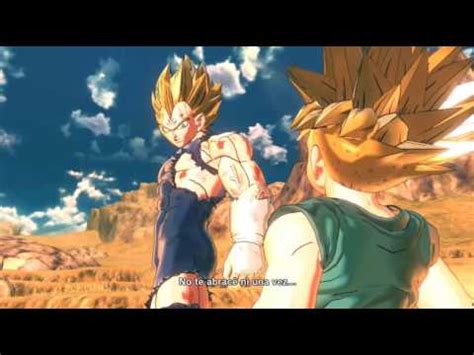 Dragon Ball Xenoverse El Sacrificio De Vegeta Youtube