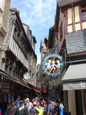 La Grande Rue Mont St Michel Francia Aggiornato Tutto