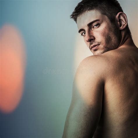 Pleasant Cute Guy Is Posing Nude Stock Photo Image Of Health Concept 101498394