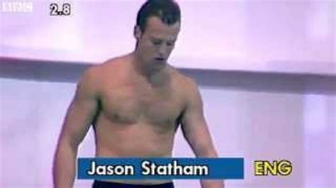 Rare Video Footage of Jason Statham Competing In Professional Diving From The 90's Has Emerged