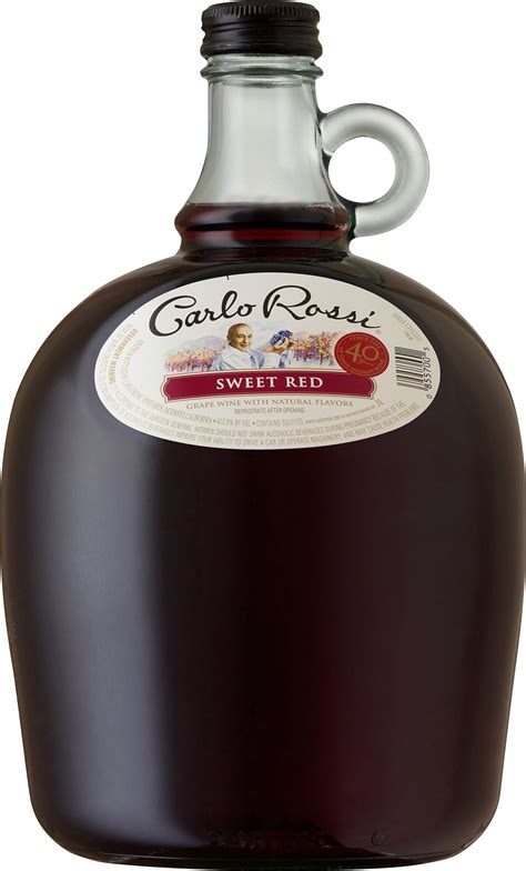 Carlo Rossi Sweet Red Wine 3L Bottle Walmart