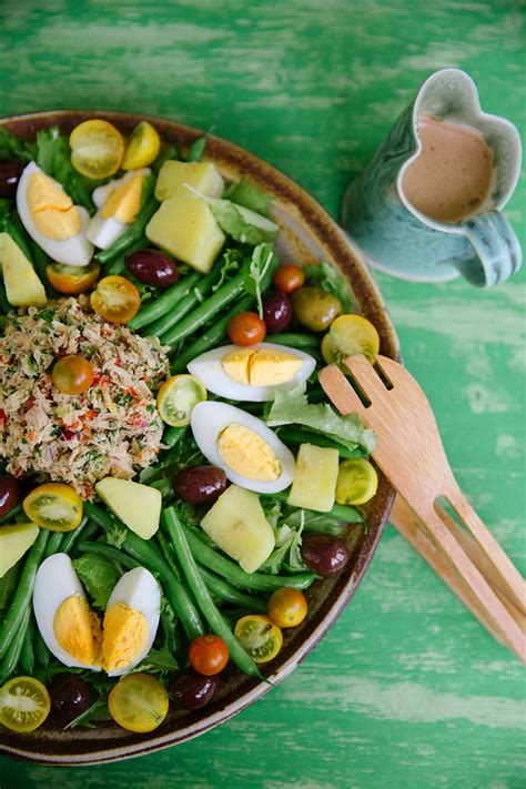 Protein Packed Salad Nicoise With Balsamic Vinaigrette