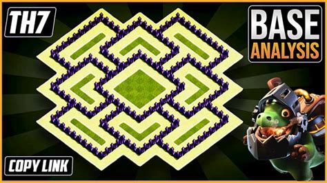 New BEAST TH7 HYBRID/TROPHY[defense] Base 2020!! Town Hall 7 Hybrid Base Design - Clash of Clans ...