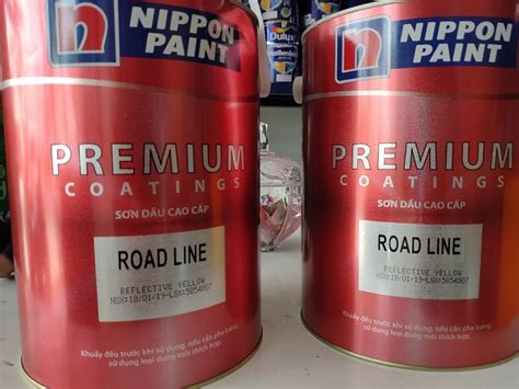 Sơn Chịu Tải Nặng Nippon Reflective Road Line Paint Giá Rẻ Hcm