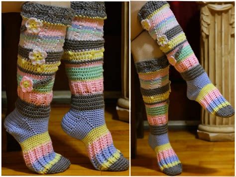 Crochet Tutorial Socks Home Garden And Crochet Patterns And Tutorials