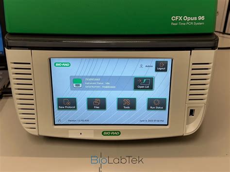 Bio Rad CFX Opus 96 Well Real Time PCR System With LabX