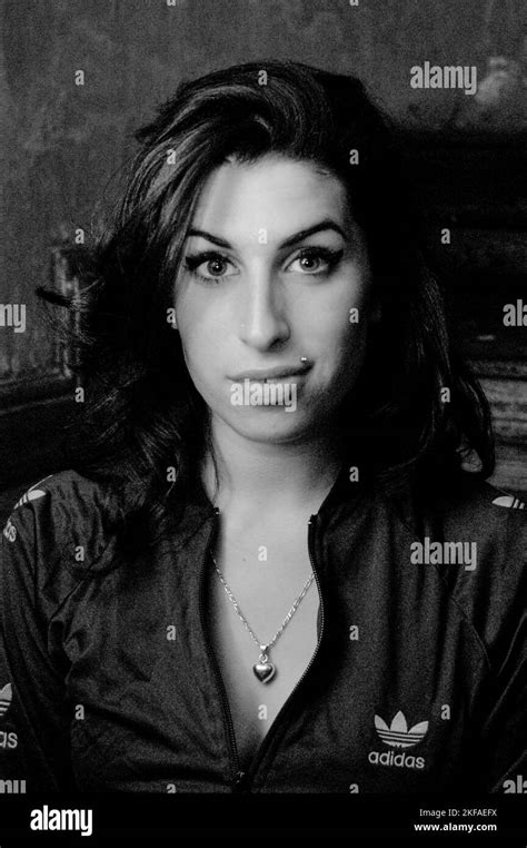 Amy Winehouse Young Portrait 2004 A Portrait Of A Young Amy Winehouse At The Barfly Club In