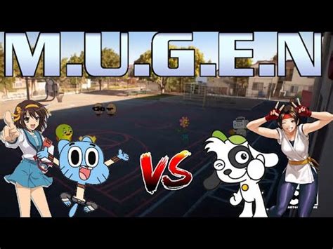 MUGEN Battle 128 Gumball And Haruhi Suzumiya Vs Doki And Yuri YouTube