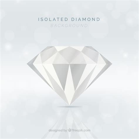 Premium Vector | Bright diamond background