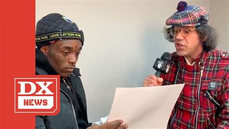 Lil Uzi Vert Runs Away From Nardwuar Interview He Know Too Much Youtube