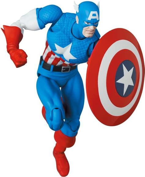 Pre Order Medicom Mafex Marvel Super Heroes Mafex No217 Captain America Classic Comic