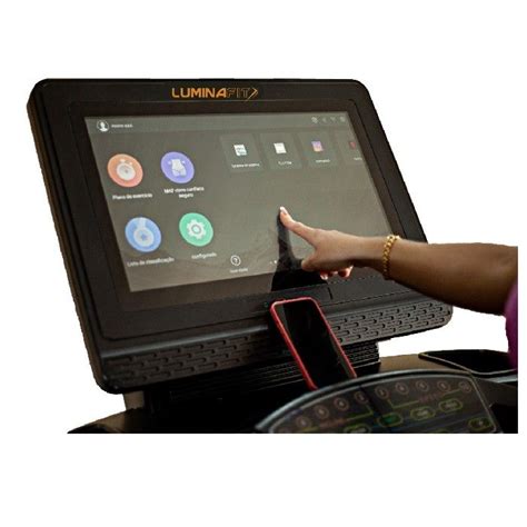 Esteira Eletrica Premium Tela Lcd Touch Luminafit Define Uma