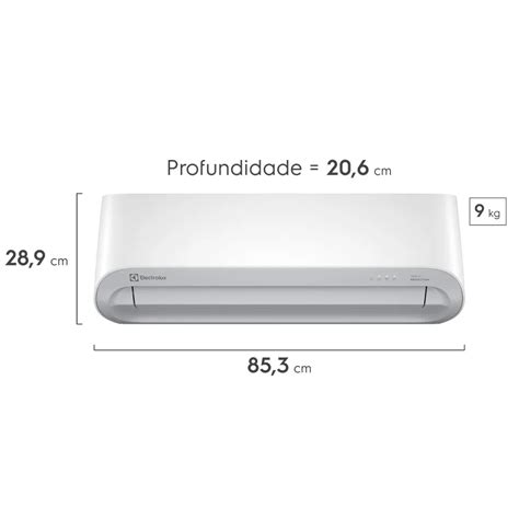 Ar Condicionado Split Electrolux 9000 Btus Color Adapt Frio 220 V